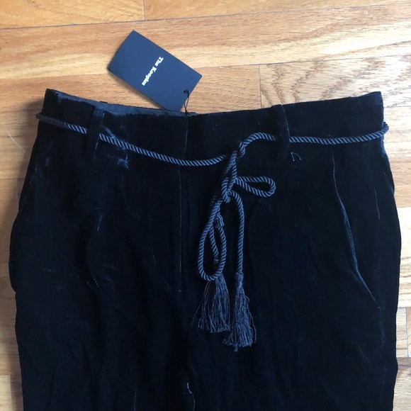 NWT THE KOOPLES Flowing Velvet Pants - Picture 4 of 8